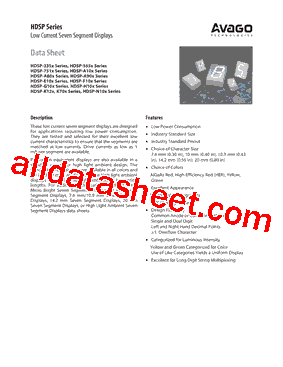 HDSP-A800型号图片