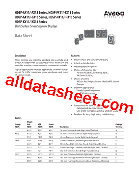 HDSP-F413型号图片