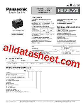 HE1AN-AC240V型号图片