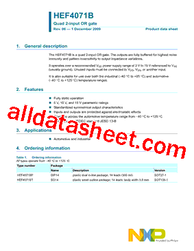 HEF4071BP,652型号图片