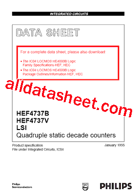 HEF4737B型号图片