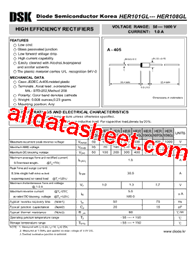 HER105GL型号图片