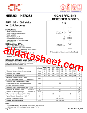 HER255型号图片