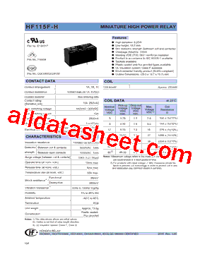 HF115F-H/005-1DS3XXX型号图片