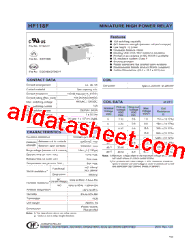 HF118F/009-1DS1TGXXX型号图片