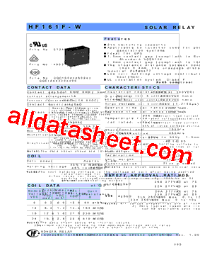 HF161F-W/24-HT型号图片