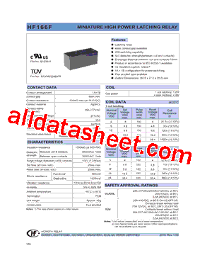 HF166F型号图片