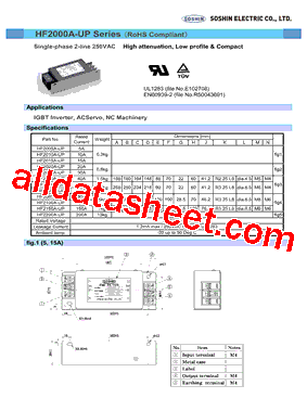 HF2000A-UP型号图片