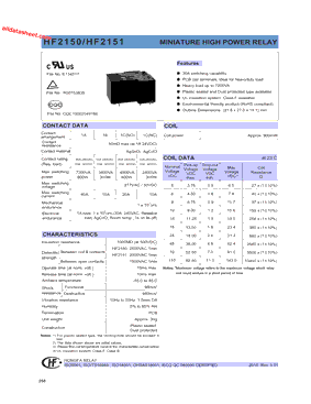 HF2151-1B-48DETF型号图片