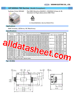 HF3015A-TM型号图片