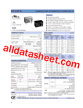 HF32FA/003-ZSL1XXX型号图片