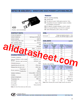 HFE19-60/24-HT-1-R型号图片