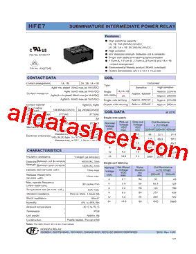 HFE7/3-1HDSTG-L2R型号图片