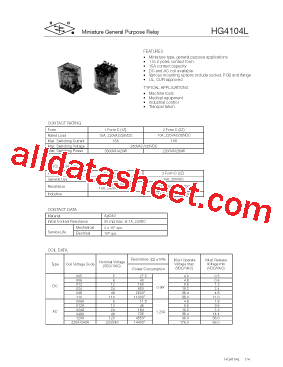 HG4104L/012A-1Z6ADC型号图片