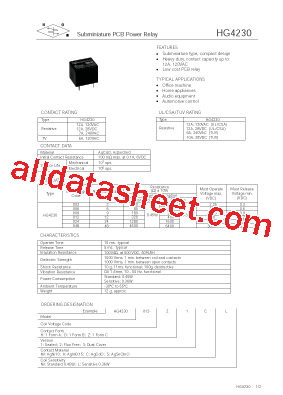 HG4230048-Z1AL型号图片