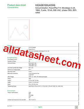 HGA36100U43X6型号图片