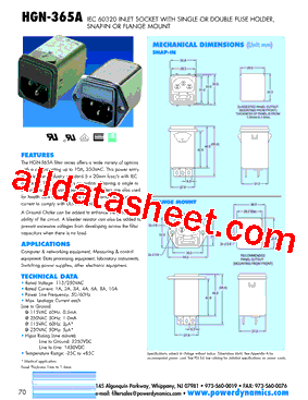 HGN-365A01Q-10-3BT型号图片