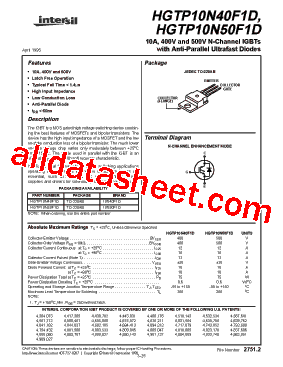 HGTP10N50F1D型号图片
