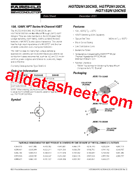 HGTP2N120CN型号图片