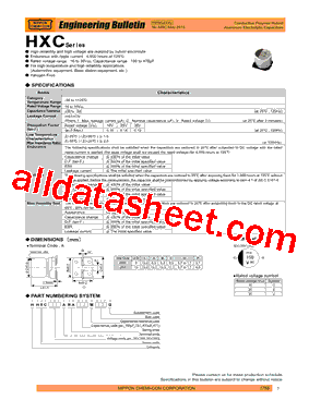 HHXC350ARA271MJA0G型号图片