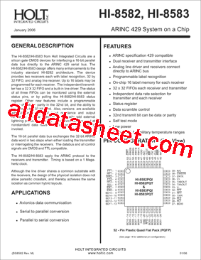 HI-8582PQIF型号图片