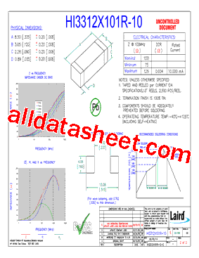 HI3312X101R-10型号图片