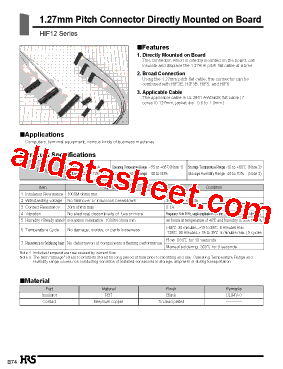 HIF12-080DT-1.27R型号图片