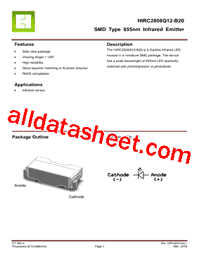 HIRC2808Q12-B20型号图片