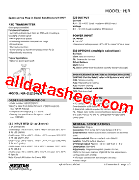 HJR-16-R型号图片