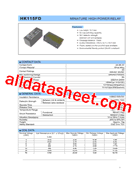 HK115FD-DC5V-SHCPCBG型号图片