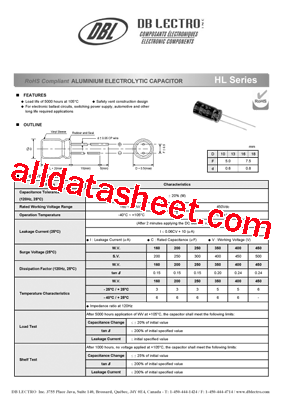 HL1A101LR型号图片