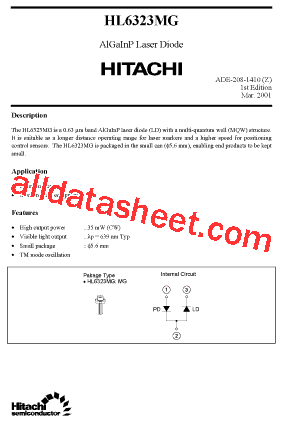 HL6323MG型号图片