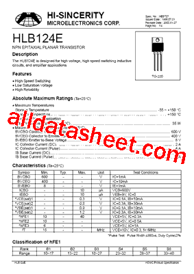 HLB124E型号图片