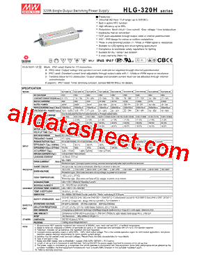 HLG-320H-24A型号图片