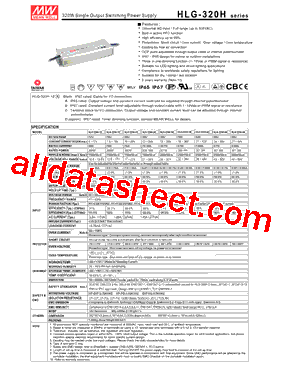 HLG-320H-30A型号图片