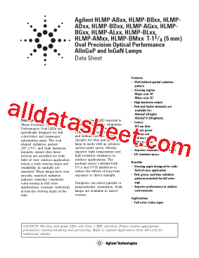 HLMP-AB01-P0TDD型号图片