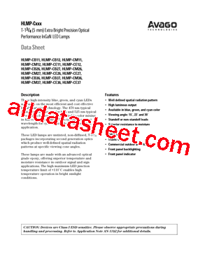 HLMP-CB15-RSCXX型号图片