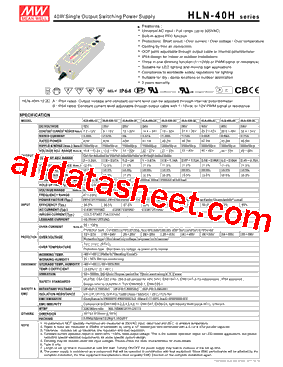 HLN-40H-54AB型号图片