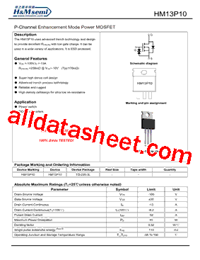 HM13P10型号图片