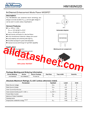 HM180N02D型号图片