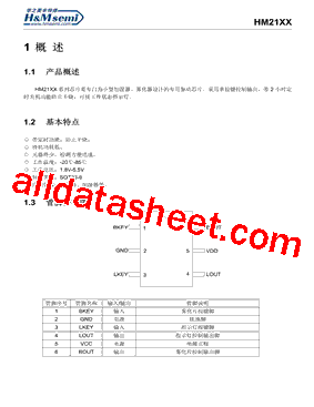 HM21XX型号图片