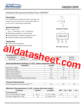 HM2N15PR型号图片