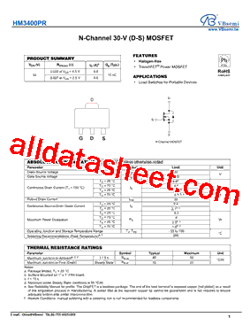 HM3400PR型号图片