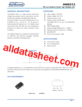 HM6513PP型号图片