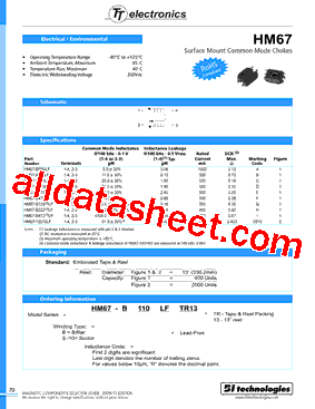 HM67-B5R0LF型号图片
