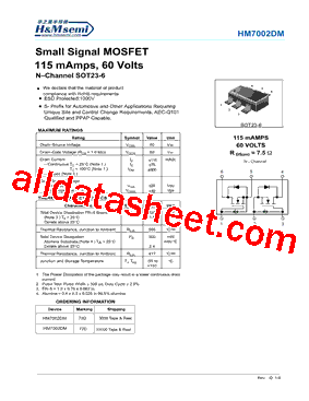 HM7002DM型号图片