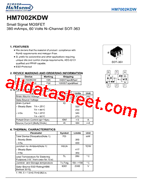 HM7002KDW型号图片