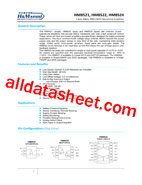HM8521UR型号图片