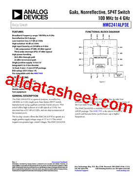 HMC241ALP3E型号图片