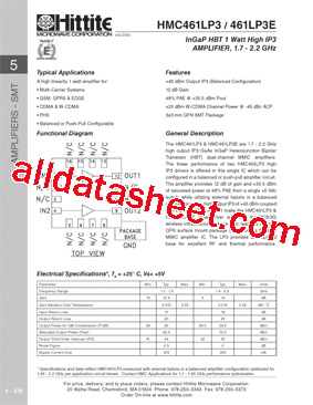 HMC461LP3_06型号图片